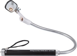 Зеркало на гибкой ручке с фонариком 500 мм, СТАНКОИМПОРТ